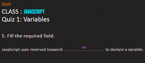 05 Fill in the blanks